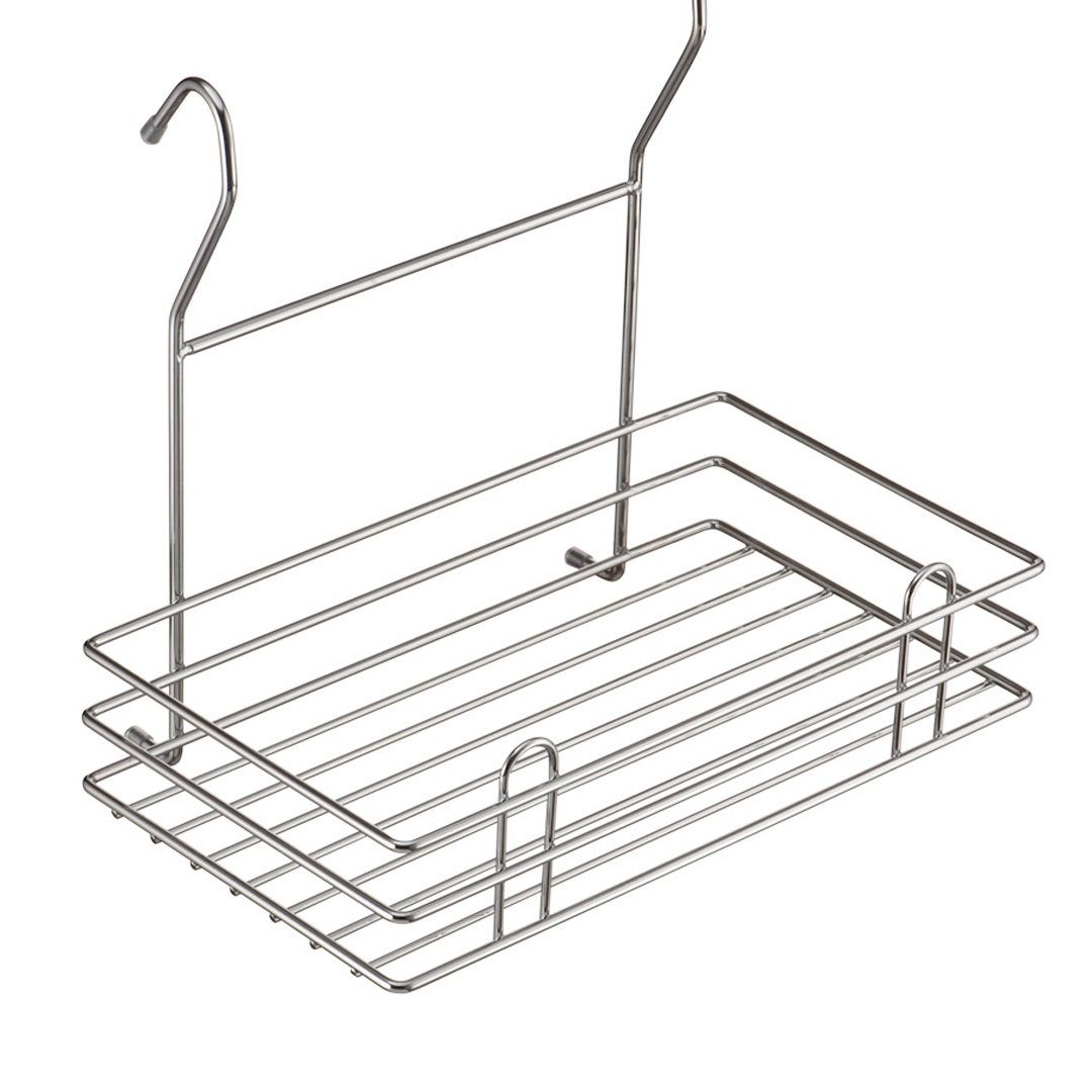 полка одинарная ТИП II 275х155х240 хром (стоп-лист)