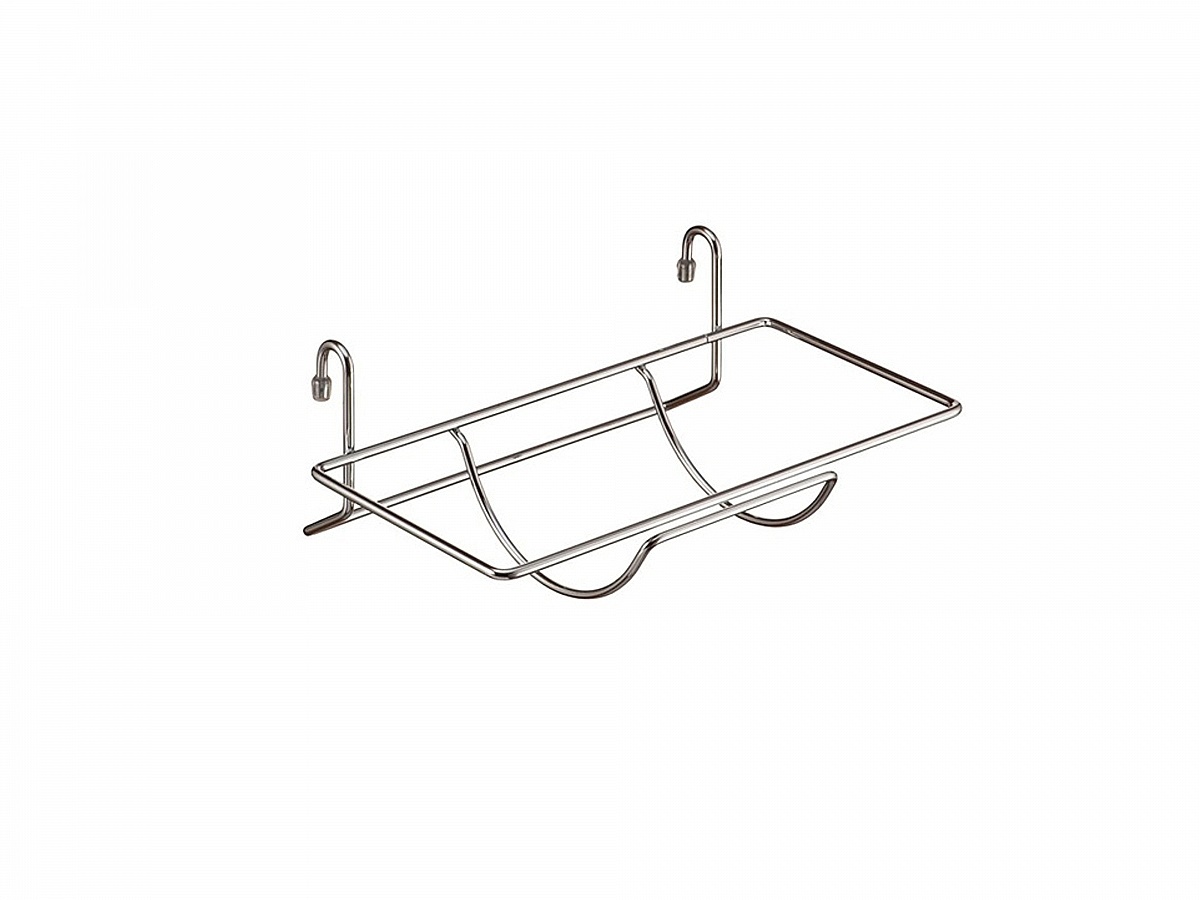 полка для бумажных полотенец 300х200х120 хром (стоп-лист)