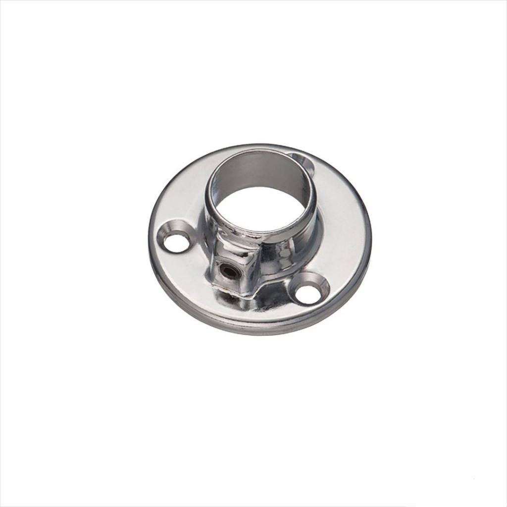 фланец для трубы d 16  хром