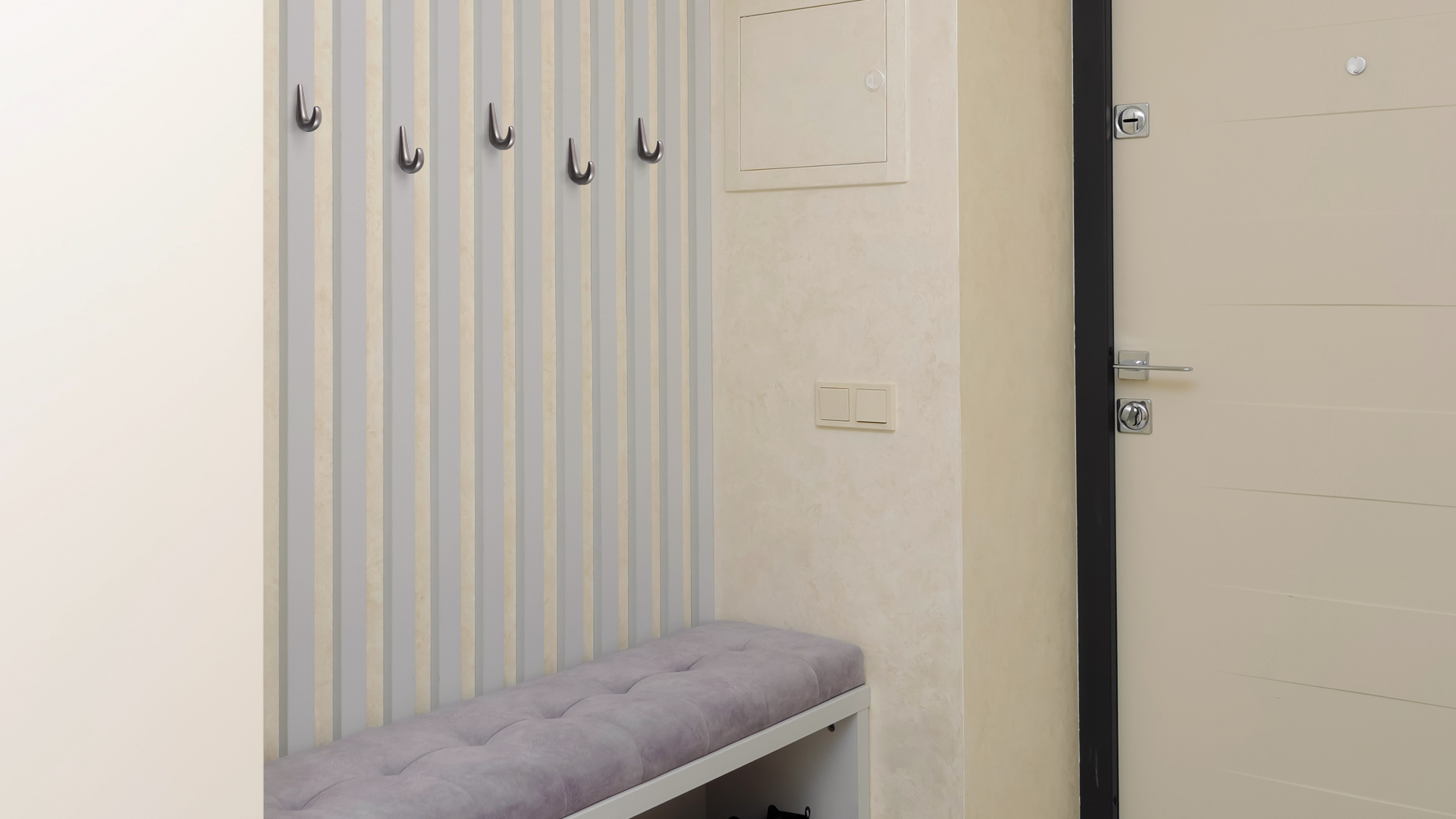 BRD K103MDN.9 Крючок NILL однорожковый Матовый темный никель (заказ)