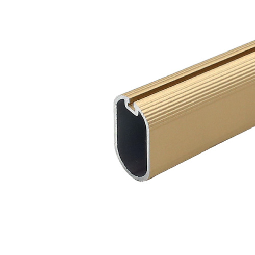 Штанга для одежды 15х30 под демпфер, L=3000мм, отделка золото (анодировка)(заказ)