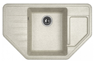 Мойка Dr. Gans Рио 800 трапеция серый SALE