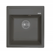 Мойка FLORENTINA Консул 450*500*197 прямоугольная антрацит (стоп-лист)
