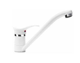 Смеситель Dr. Gans DG-01 белый SALE