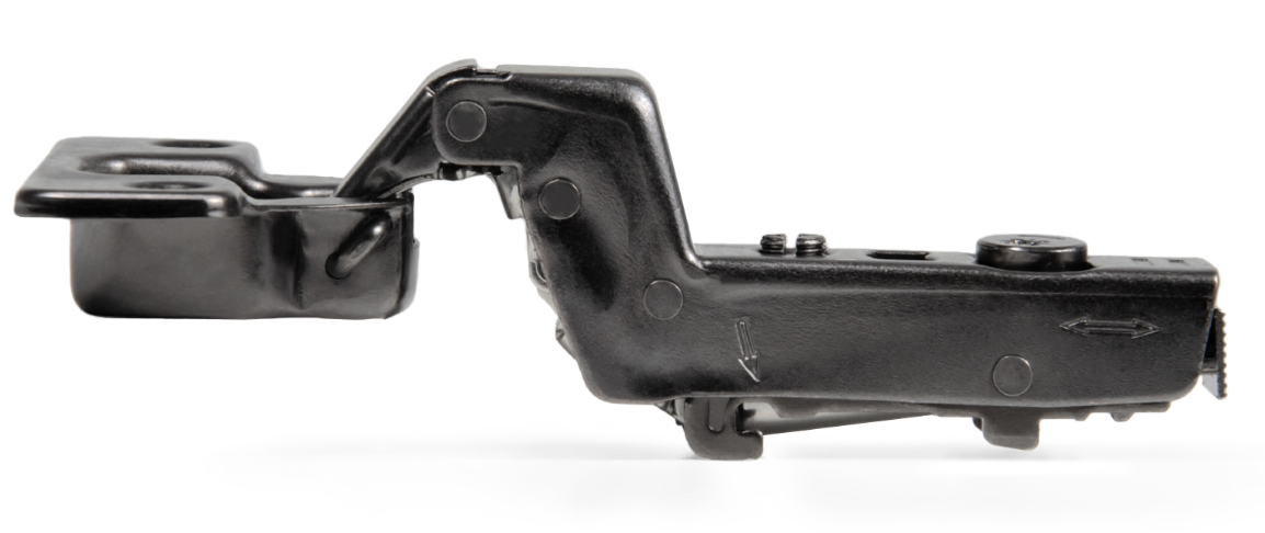 BRD H306C02 Петля вкладная NEO с эксцентриком, с дов. чёрный никель (без планки) (снято)