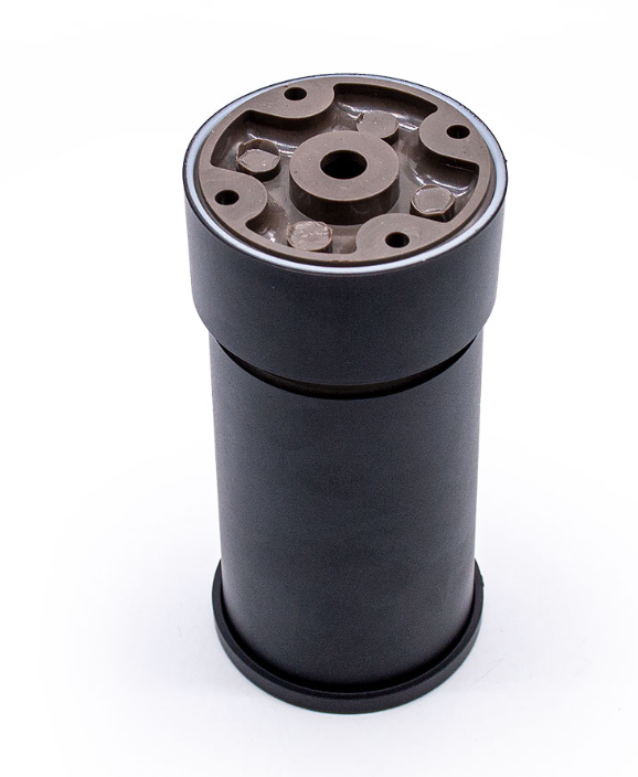 Н-017 (№5) Опоры регулируемые Валмакс круглая h 100 черная (TS)