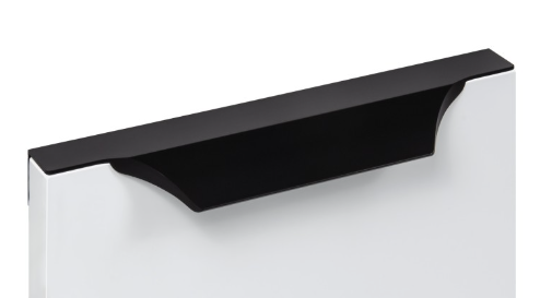 BRD RT114BL.1 ручка торцевая 200 мм WING черный матовый (заказ)