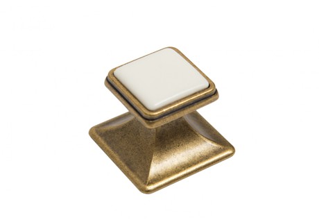 BRD RC115MAB.4/Bg ручка кнопка CHLOE матовая старинная латунь (заказ)