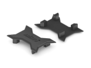 Аристо Заглушка для несущего вертикального профиля черный матовый