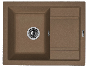 Мойка FLORENTINA Липси 660*510*217 коричневый (стоп-лист)
