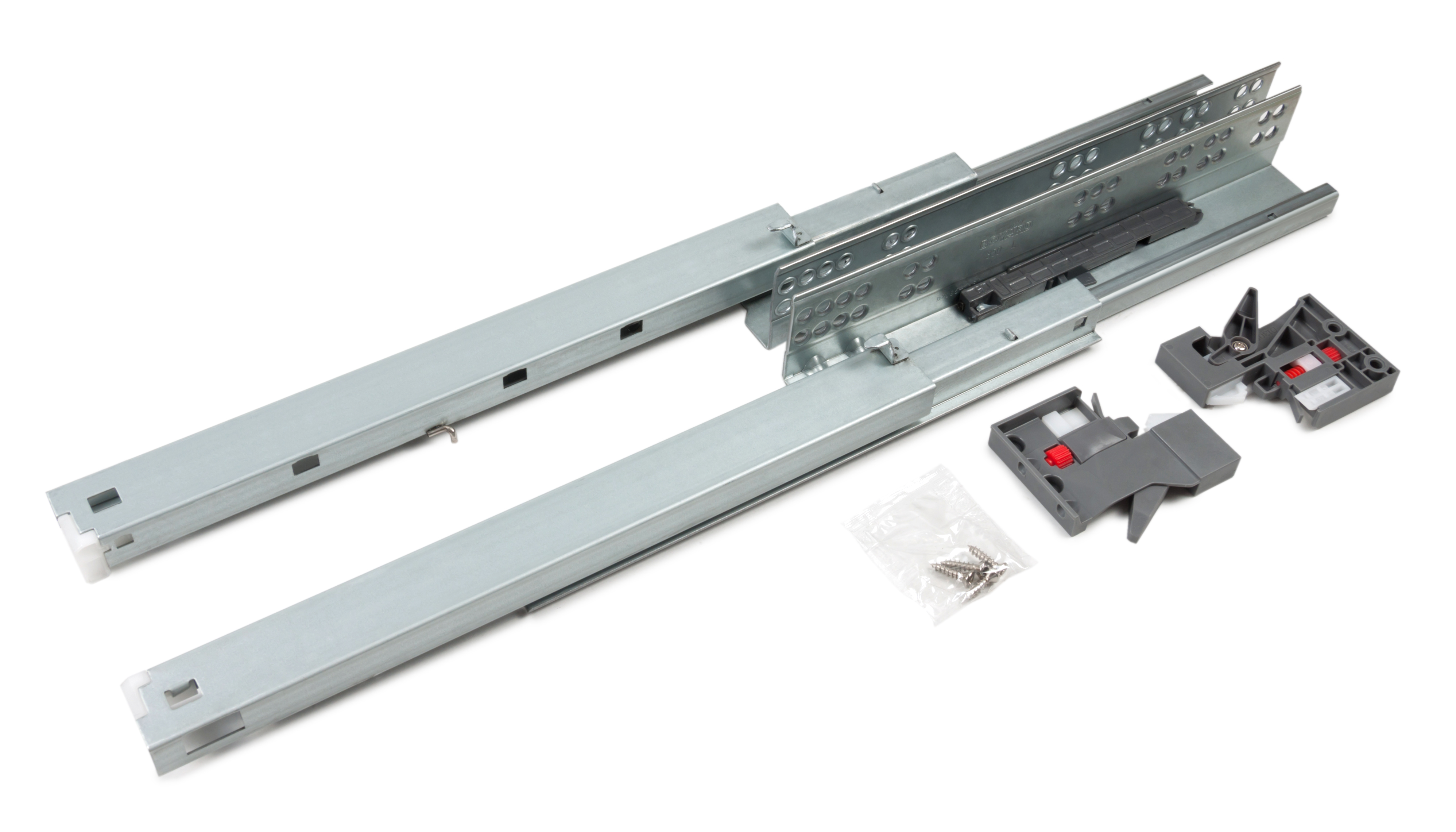 BRD DB8885Zn/ Направляющие cкрытого монтажа B-slide PUSH 350, полн. выдв. (надвижной) (снято)