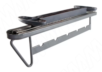 BELLE Выдвижная штанга 350 мм, графит (заказ)