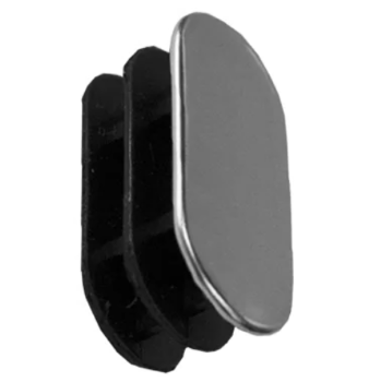 Заглушка для овальной штанги 30х15 мм, хром SALE