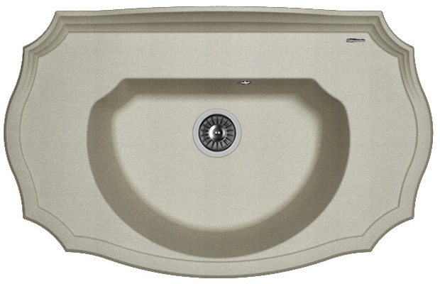 Мойка FLORENTINA Эмилия 900*550*307  грей (стоп-лист)
