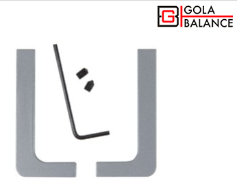 BRD RZ051.01GR заглушки L GOLA BALANCE серый (комп. 2шт) (заказ)