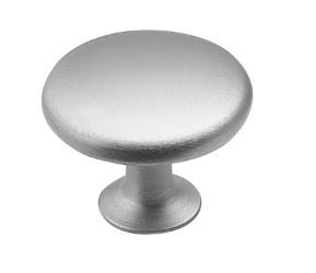 Ручка кнопка хром матовый (заказ)