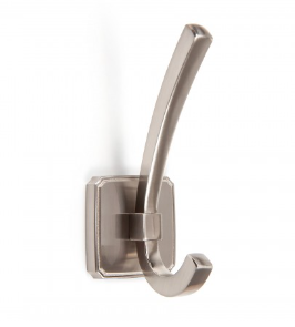 BRD K217BSN.9 Крючок HENRY 2-х рожковый Атласный сатиновый никель (заказ)