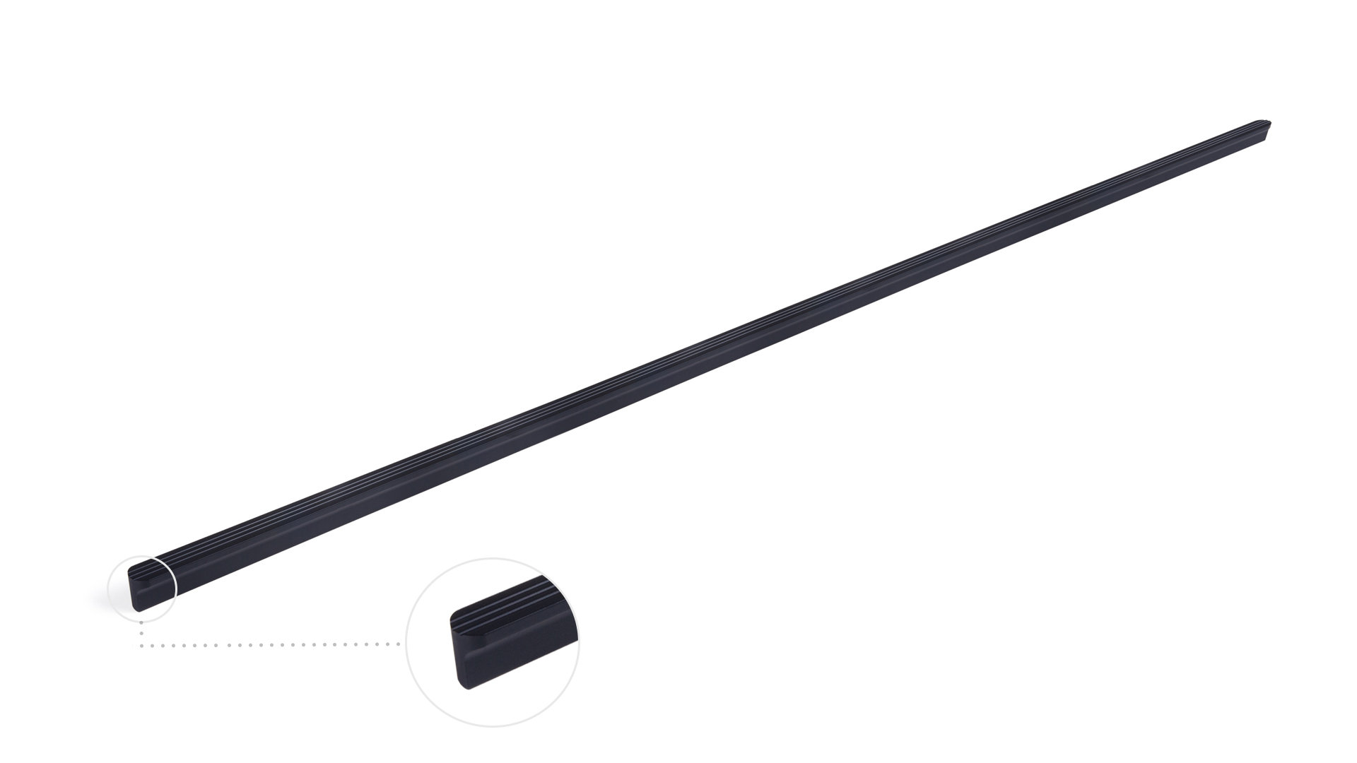 BRD RS064BL.4 ручка-скоба 960 мм VERTICAL SHELL черный