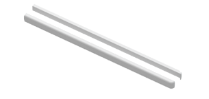 Аристо Декоративная заглушка на кронштейн,серия 540, БЕЛЫЙ GSA0297-0298/W (заказ)