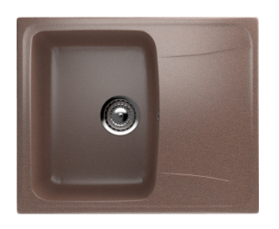 Мойка ULGRAN U-201-307 прямоугольная универсальная терракот