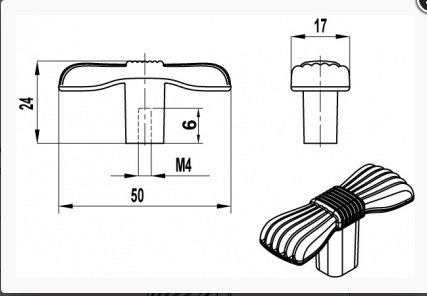 ВЛ FB-061 ручка-кнопка старая бронза SALE