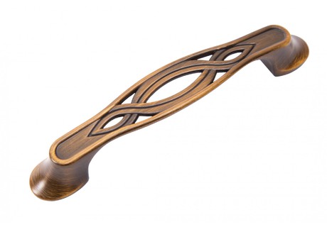 BRD RS407BAВ.4 ручка-скоба 96 мм брашированная старинная бронза (снято)