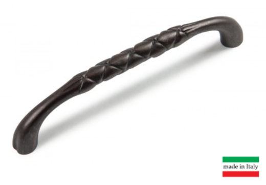 BRD RS506AC.1 ручка скоба 128мм CASA LF старинная медь SALE