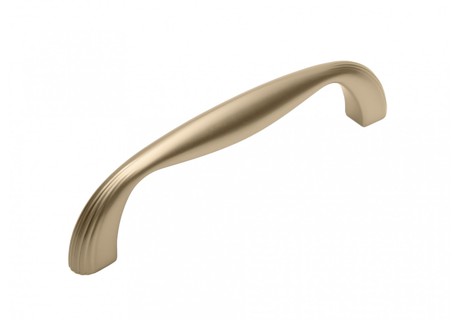 BRD RS198GC.4 ручка-скоба 128мм MAGICA карамельное золото "Anti-tap"