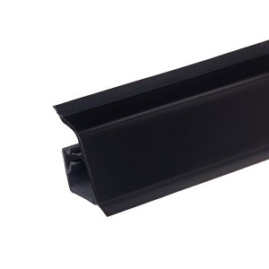 плинтус Rehau 4200 Черный 97738 (заглушки 98104 черные) SALE