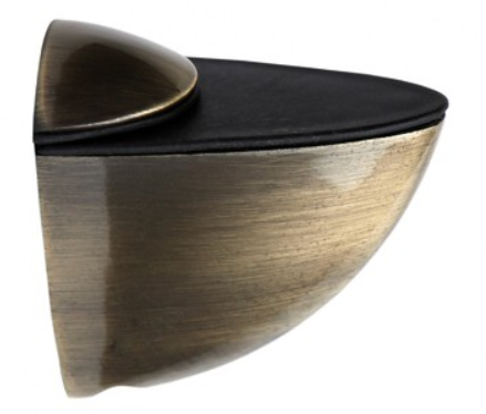 BRD P505АВ.2 полкодержатель-пеликан старинная латунь (до 12 мм) SALE (снято)