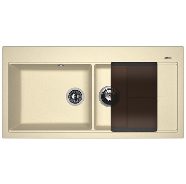 Мойка FLORENTINA Россана 1000*510*217  бежевый (стоп-лист)
