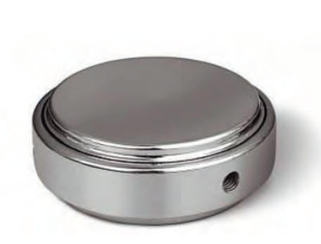 Заглушка верхняя с пластиковой муфтой d-50, металл (стоп-лист)