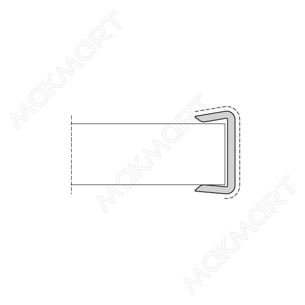 заглушка  крем (ваниль) Россия