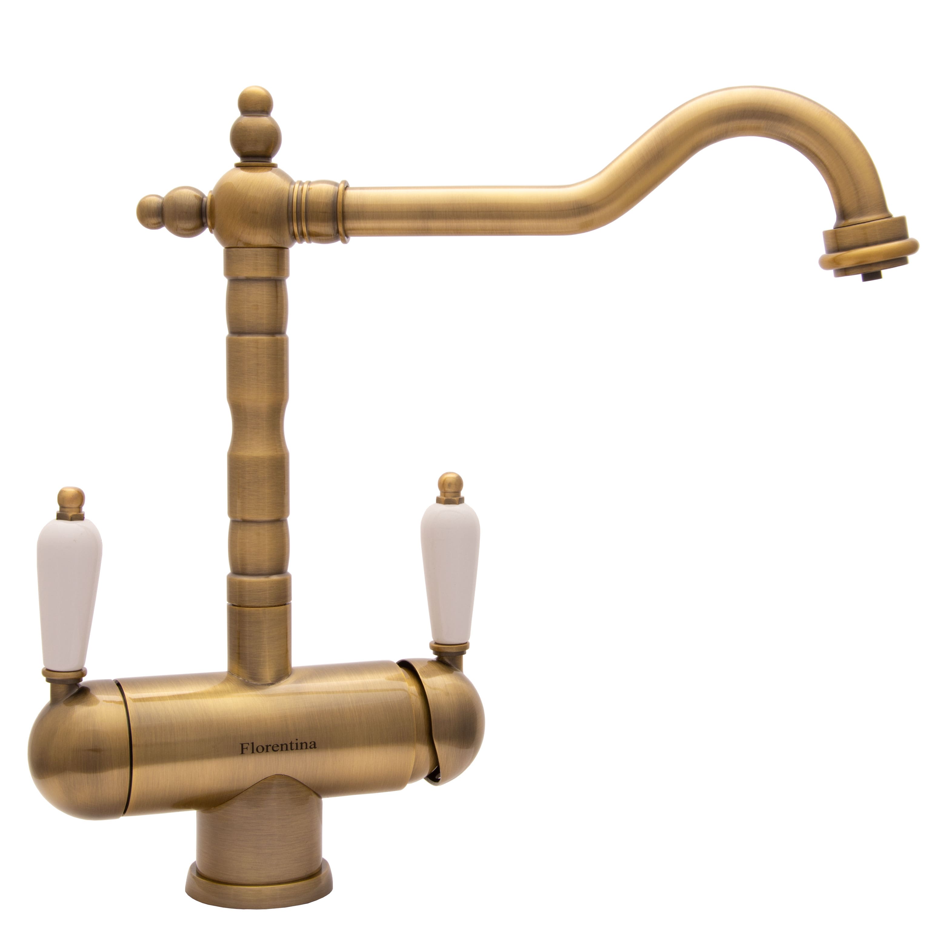 Смеситель FLORENTINA Ария  бронза (снято)
