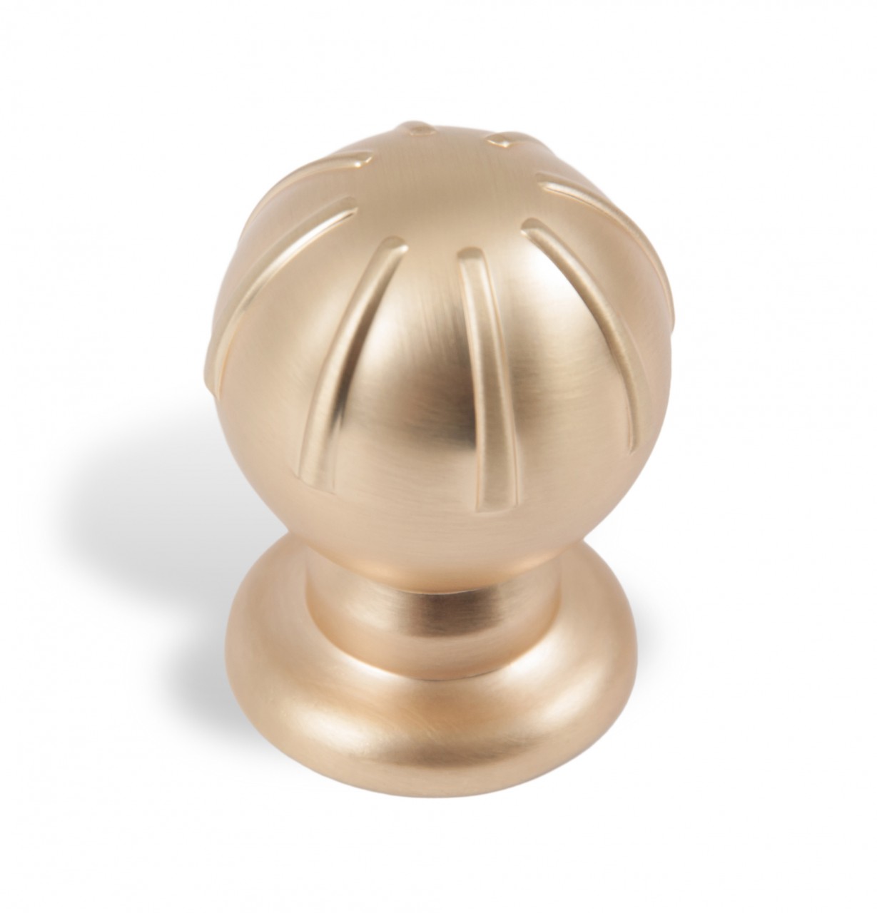 BRD RC308MBSG.4 ручка кнопка  TILDA матовое браш/ сатиновое золото (заказ)