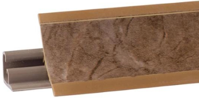 плинтус для столешниц 20*20*3,0 м Аликантэ коричневый 500/1513 MRK 120-500 (стоп-лист)