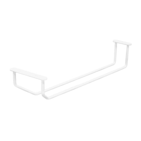 держатель бокалов 1 рядный 340*120*65 белый матовый SALE