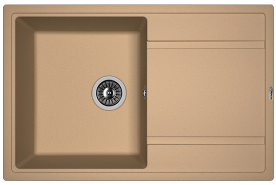 Мойка FLORENTINA Липси 780*510*217 капучино (заказ)