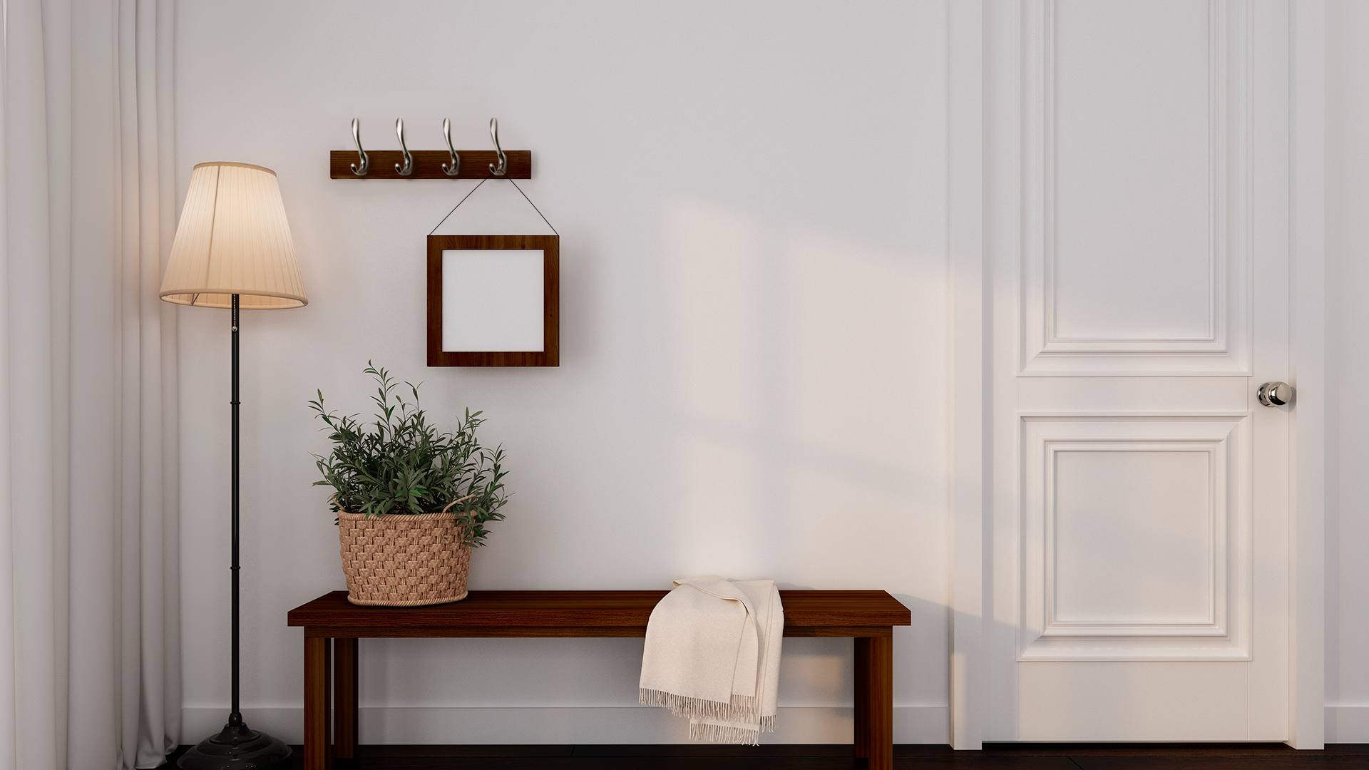 BRD K205BSN.9 Крючок OLA 2-х рожковый Атласный сатиновый никель (заказ)