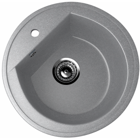Мойка ULGRAN U-103-342 круглая  графитовый