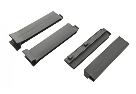 BRD SBH38/W держатель боковой декор 4мм для SB04 белый (снято)