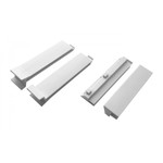 BRD SBH38/W держатель боковой декор 4мм для SB04 белый (снято)