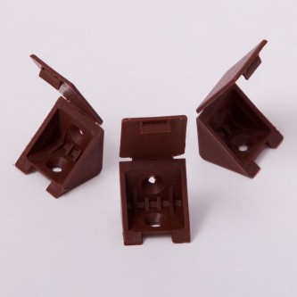 Уголок пластиковый  темно-коричневый №7 SALE