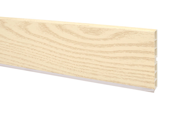 2453 Цоколь ПВХ H.100, L=4000, декапе NEW (заказ)