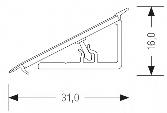 плинтус Rehau 4200 Snowy oak (Снежный дуб) (загл 98102) 1358U Перфето-лайн SALE