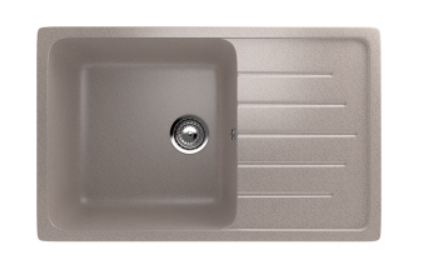 Мойка ULGRAN U-400-302 прямоугольная универсальная песочный