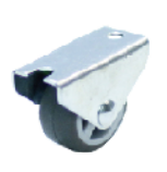 Опоры колесные прямого хода/ролик выкатной d 30 обрезиненная