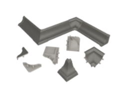 KORNER комплект загл+углы LB-15 "хром" 20-15-4-612 SALE