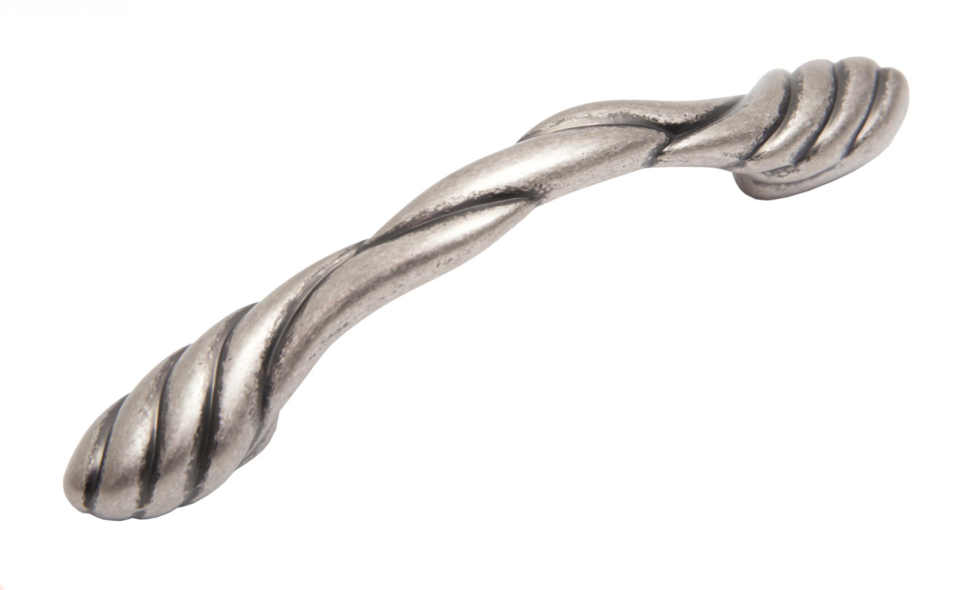 BRD RS126BAZ.4 ручка-скоба 96мм TWIST чернёный старинный цинк (заказ)