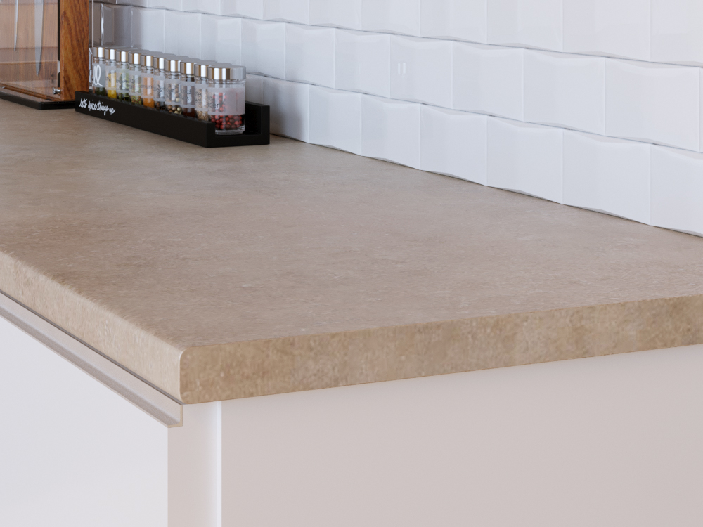 Столешница КЕДР МК 3000*600*38мм 2 группа - Паутина бежевая 5126/Е (снят)